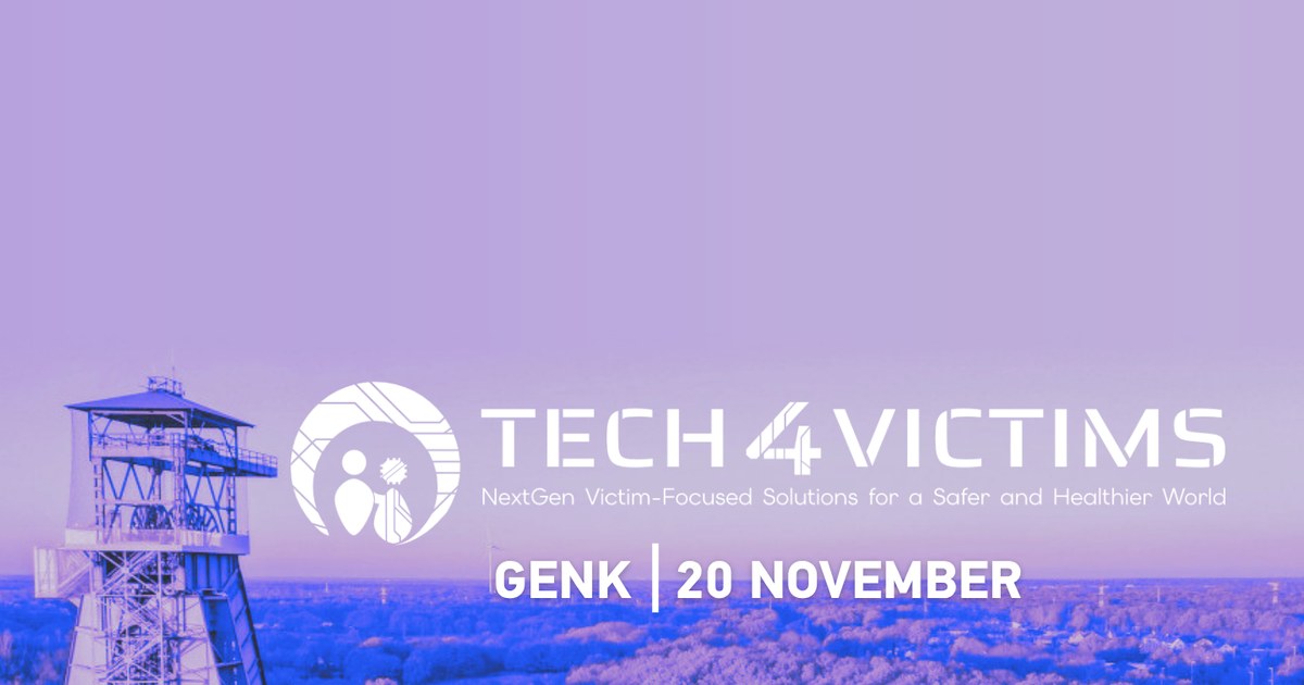 Tech4Victims, Genk, 20 November 2026